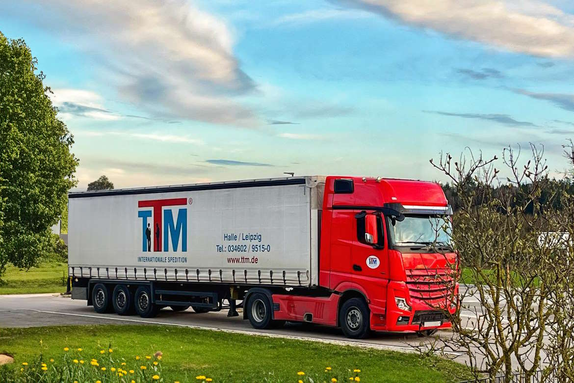 Bild Berufskraftfahrer bei der TTM