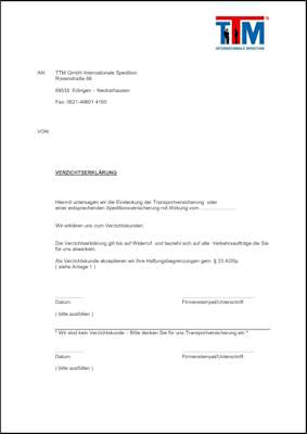 Picture and link waiver